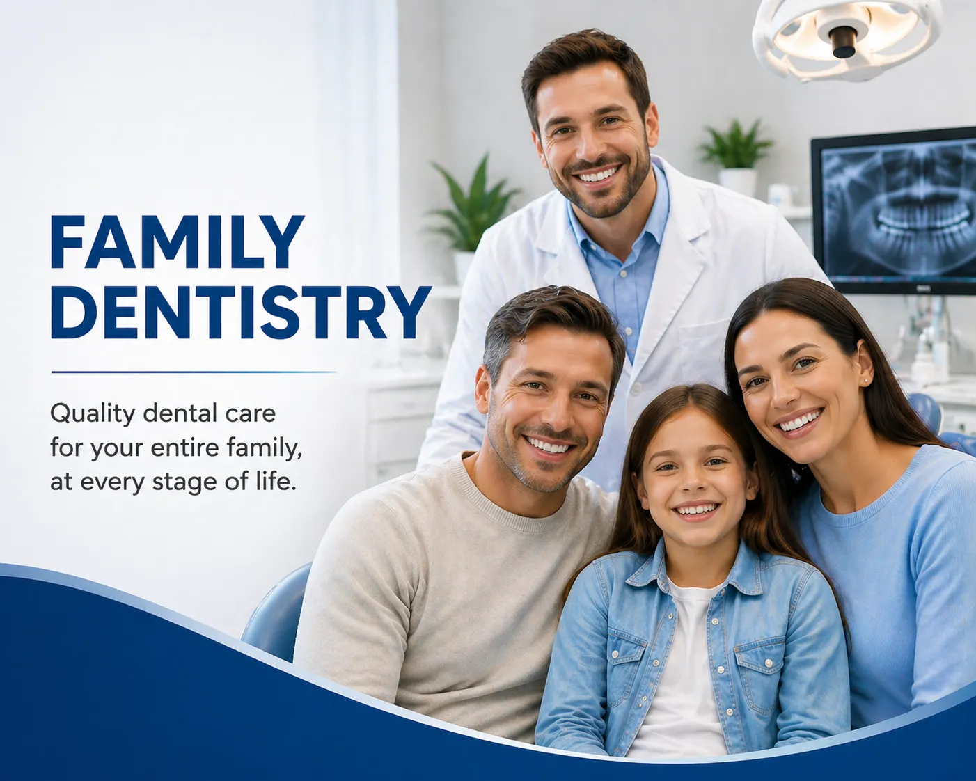 Family dentistry at Care N Cure Dental in Garland TX