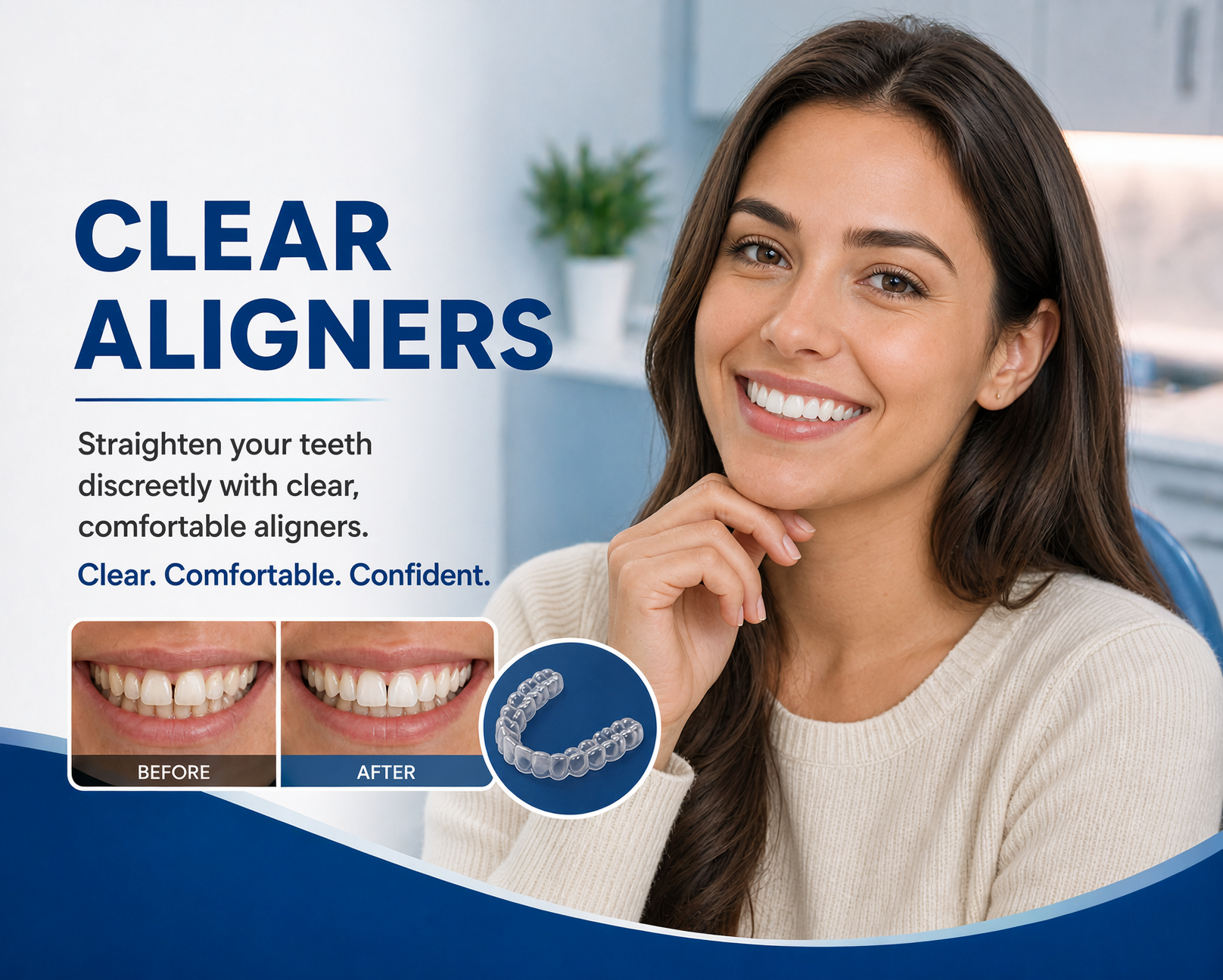 Clear Ortho Aligners Garland TX | Care N Cure Dental